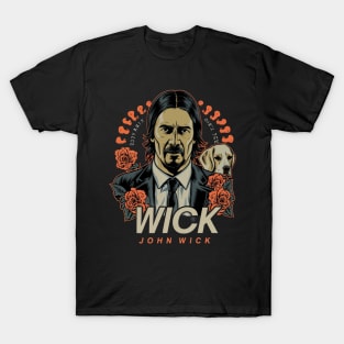 John Wick and dog T-Shirt